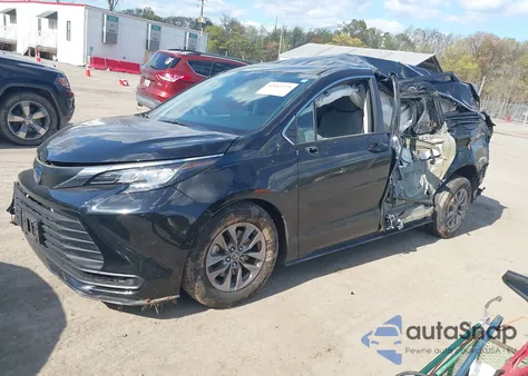 2022 Toyota Sienna Le from USA, damaged, VIN 5TDKSKFC1NS073088